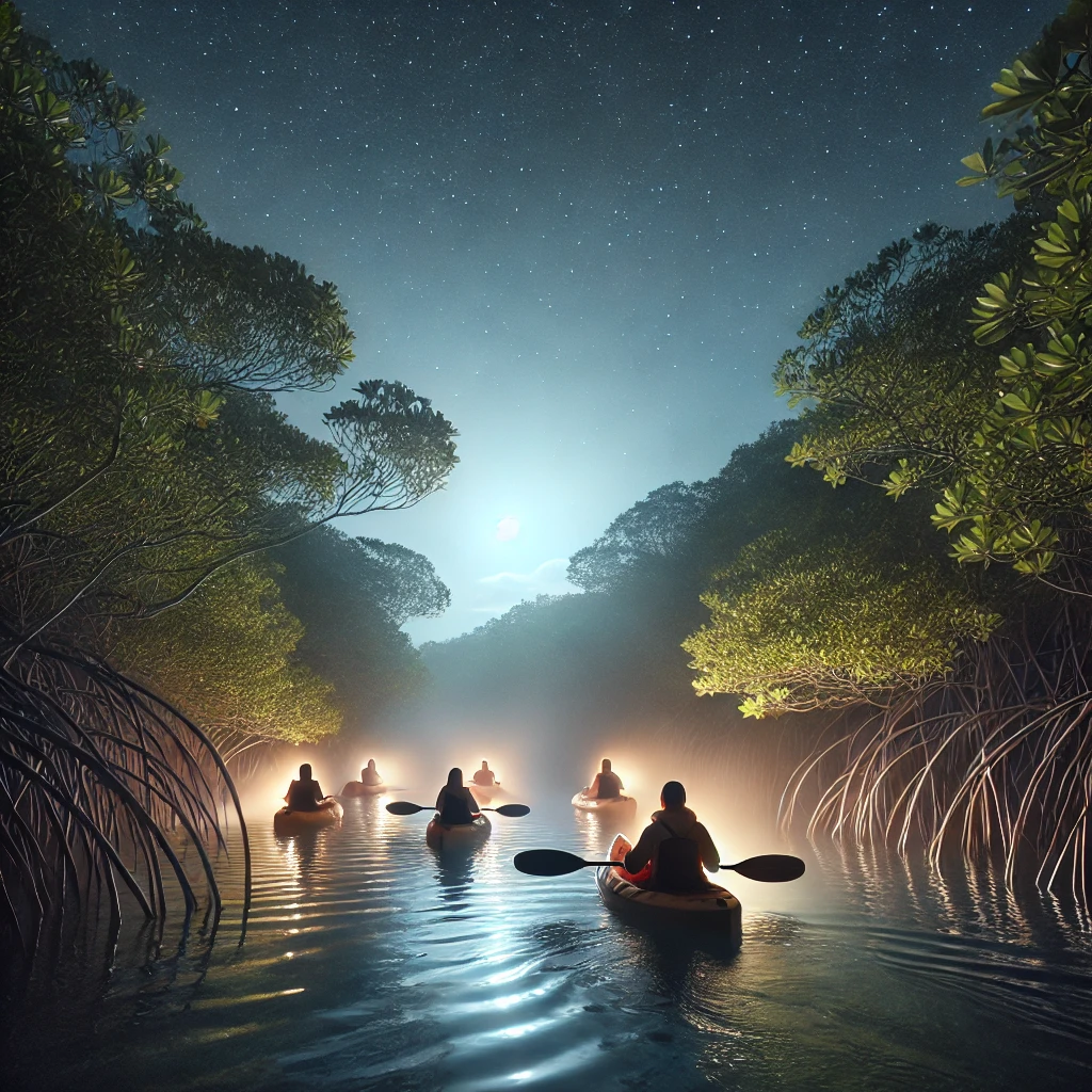 NACHT KAYAK TOUR MANGROVE PARK 